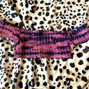 Tie Dye VS PINK Bikini Top NWT
